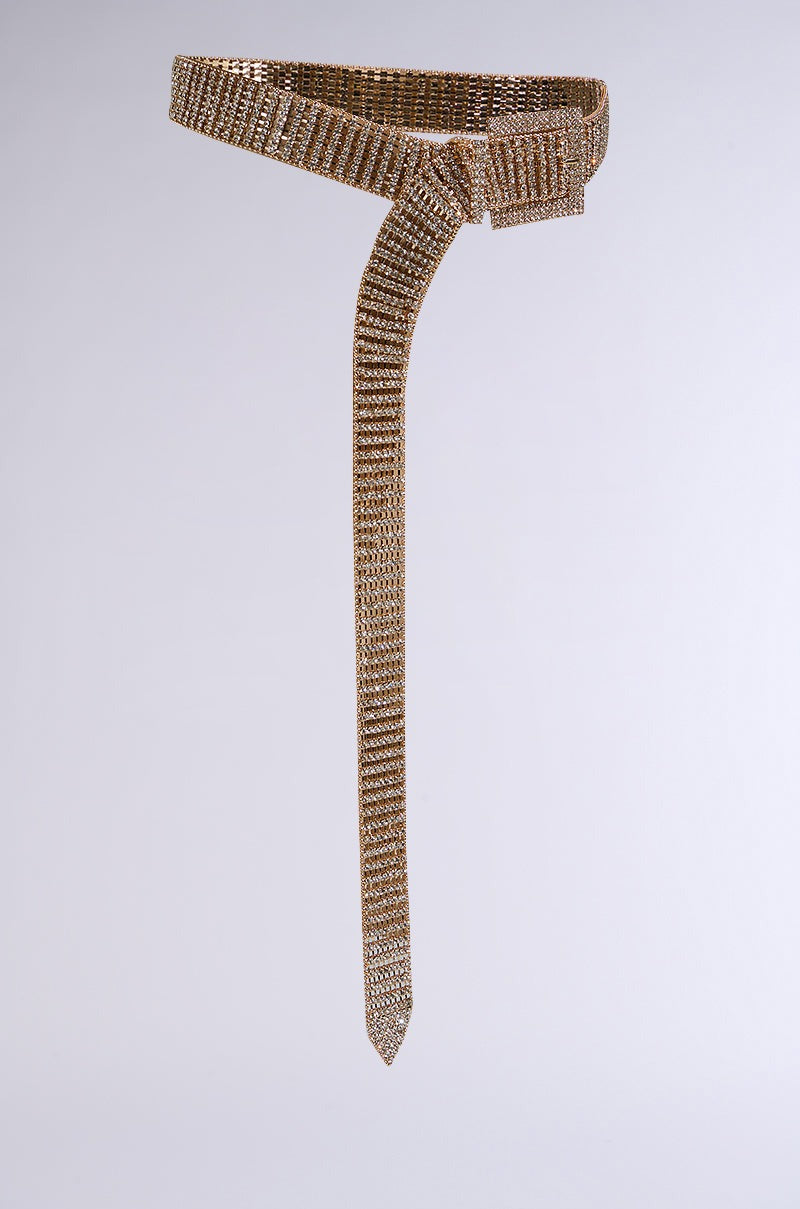 LIKE HONEY GOLD RHINESTONE BELT