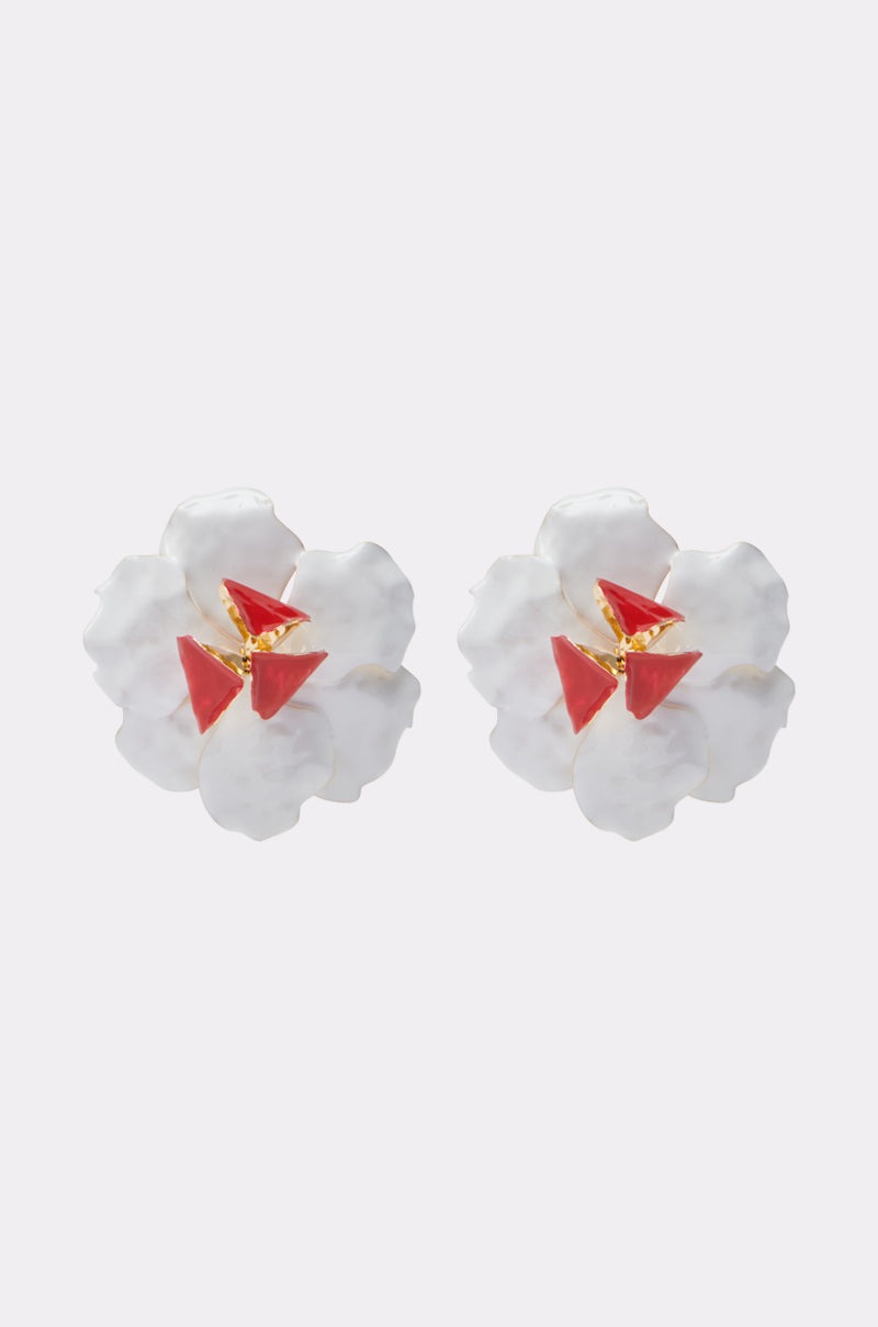 FLORAL GARDEN EARRING