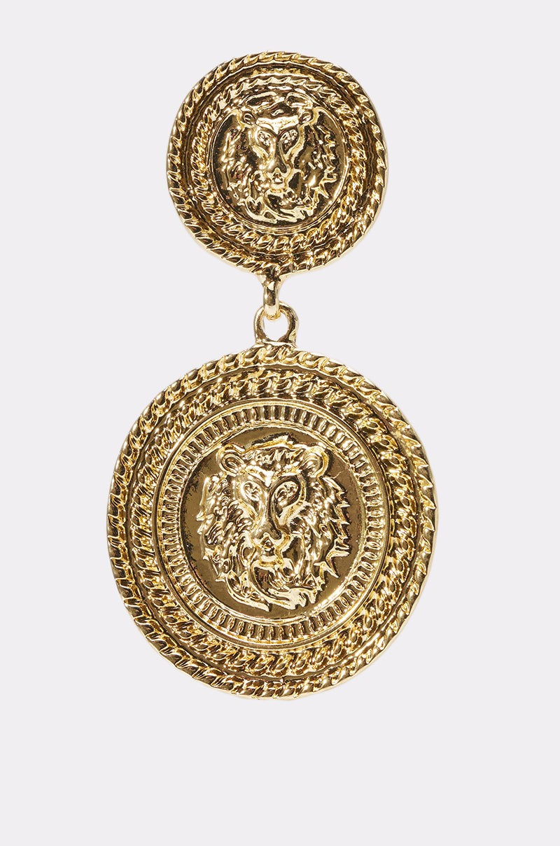ABOUT THAT COIN EARRING