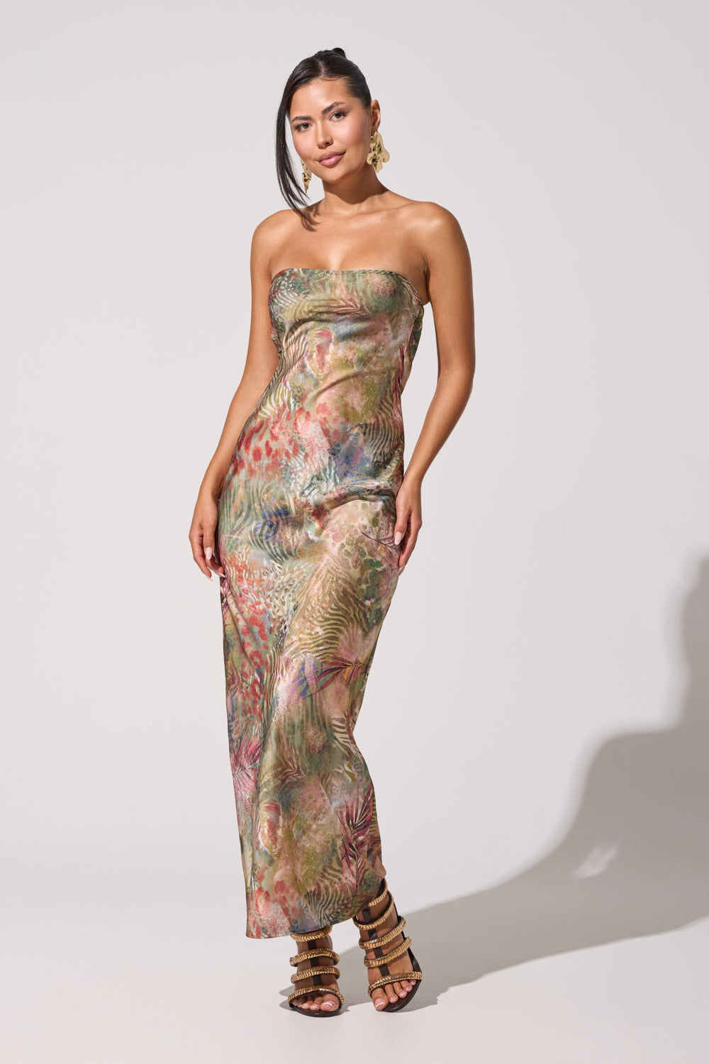 IT GIRL SATIN MAXI DRESS