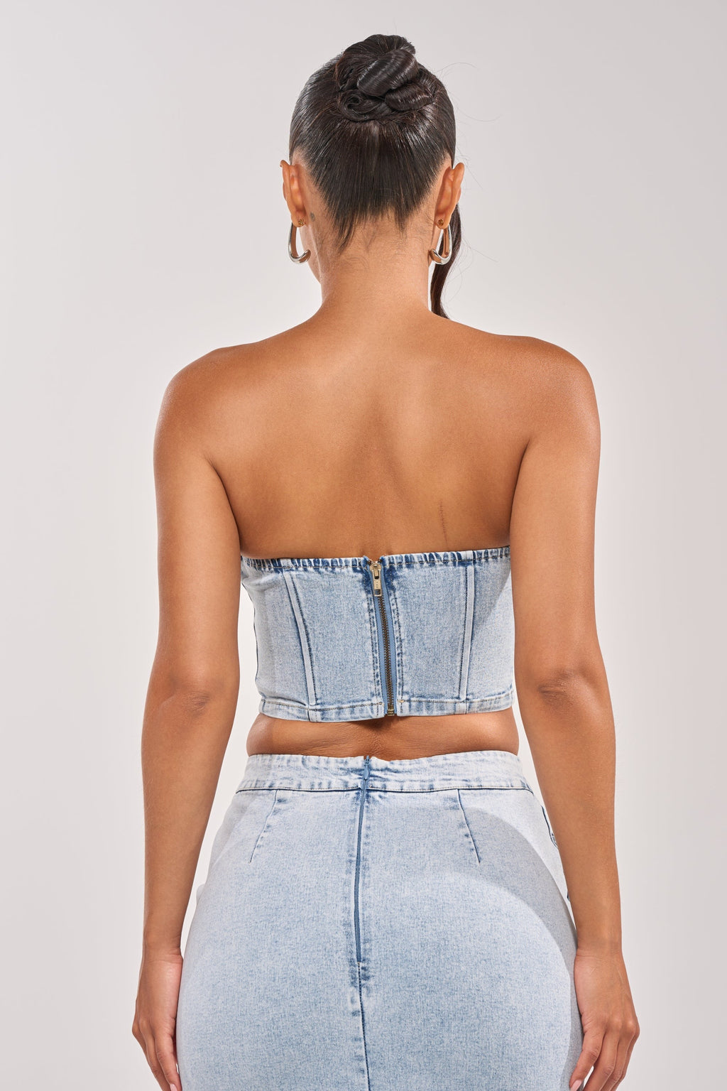 LOVE ME LIKE THAT FLOWER CORSET