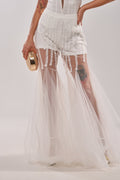 EYE FOR MY EYES ON YOUR MESH FLARE PANT