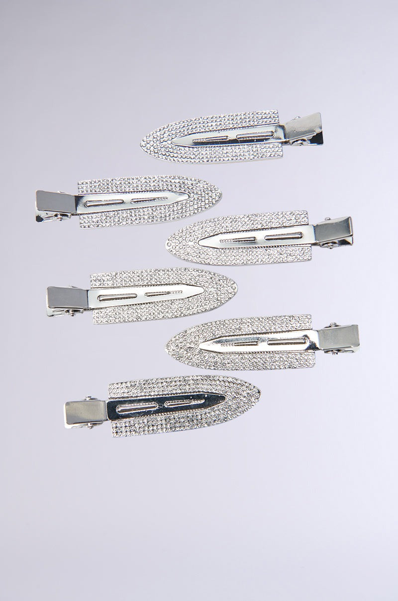TOO PRETTY FOR THIS BLING HAIR CLIPS