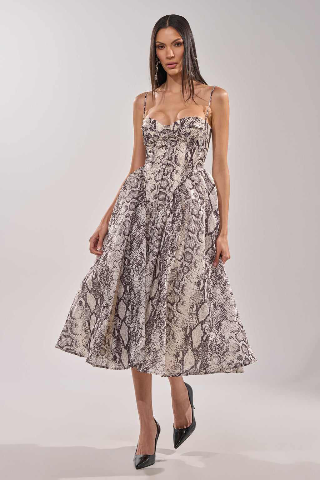SNAKE BABE MAXI DRESS