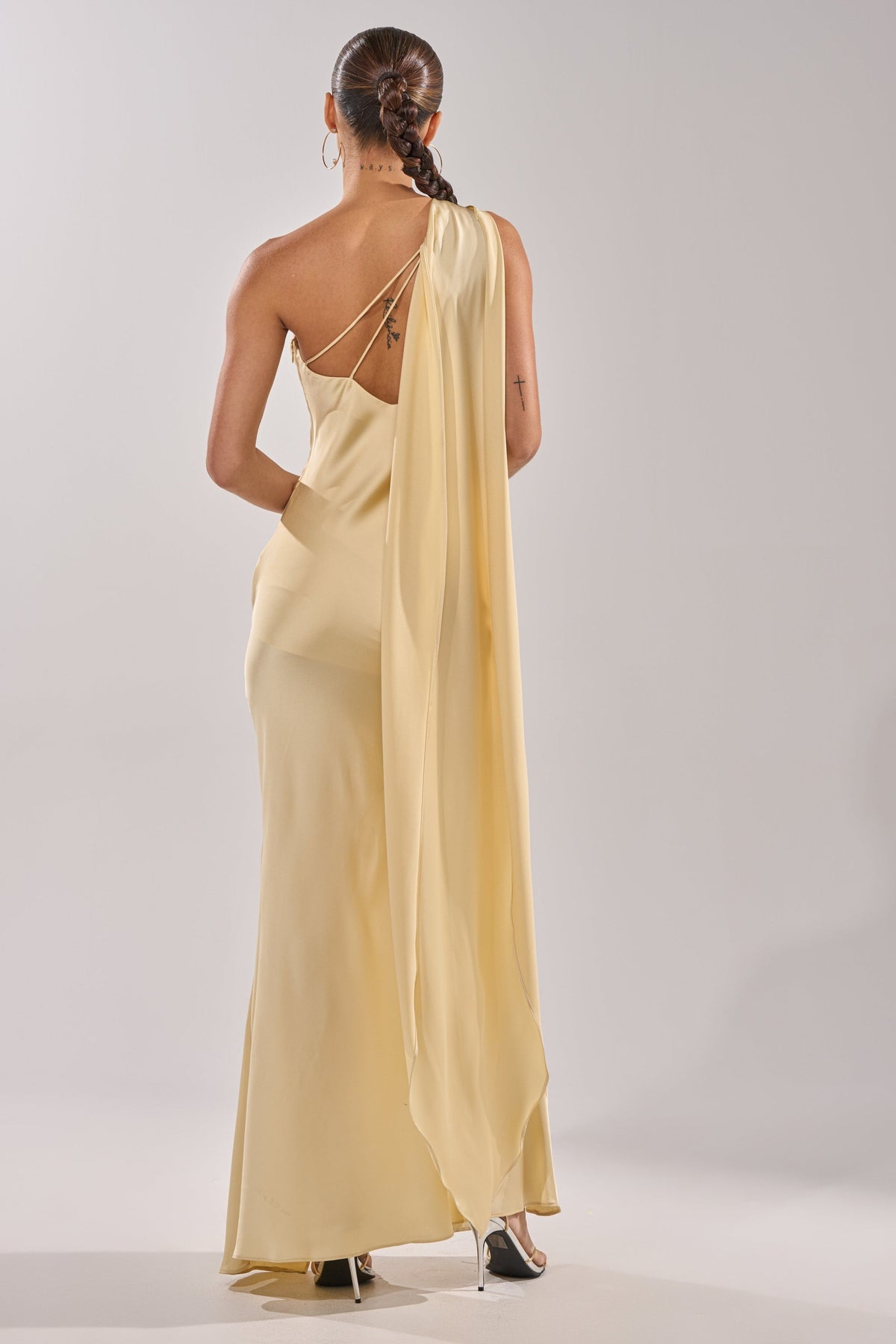 GOLDEN HOUR SATIN MAXI DRESS