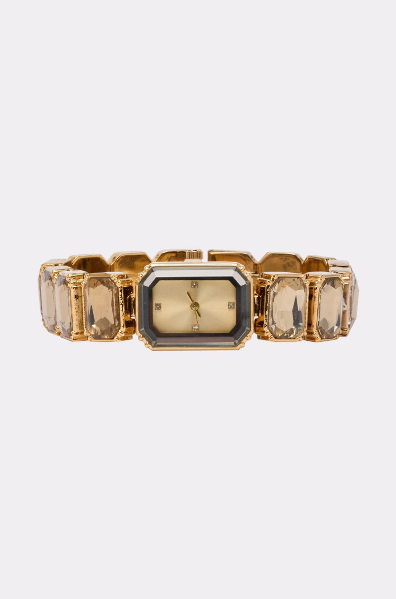 SO GROOVY WATCH IN YELLOW