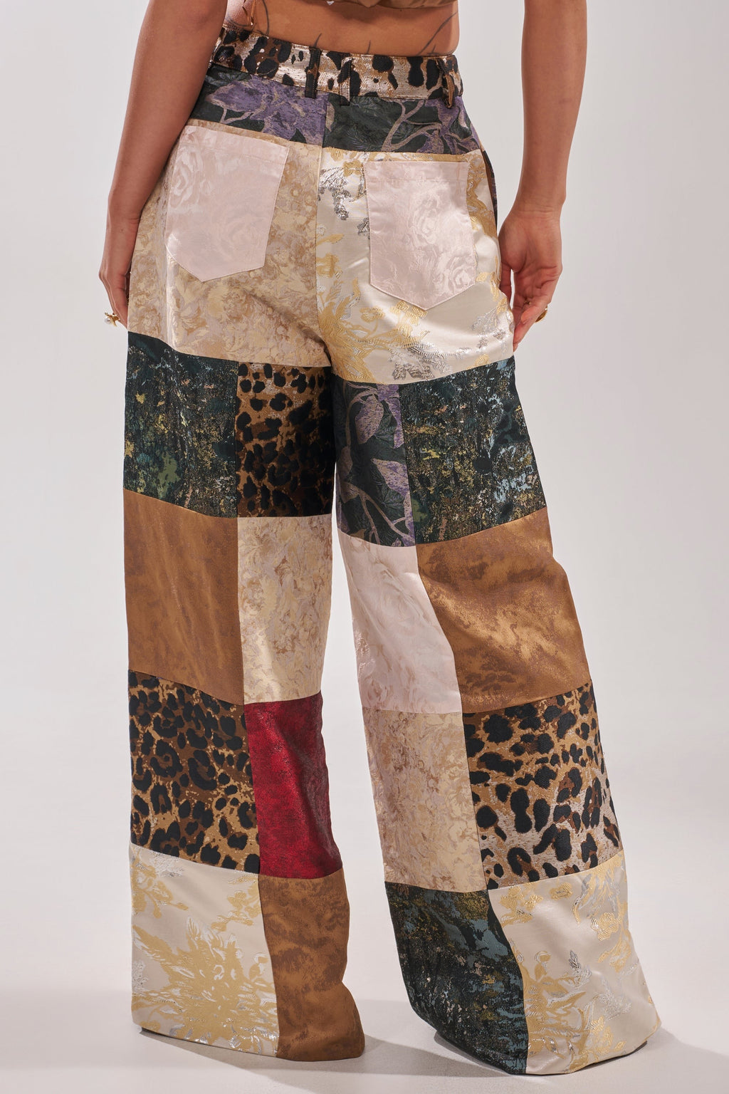 MADE YOU LOOK PATCHWORK TROUSER