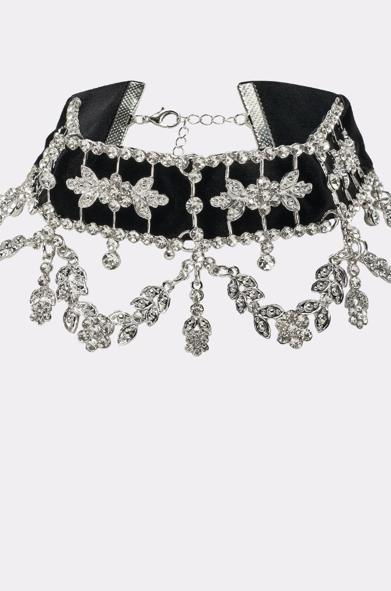 WHERES THE PARTY CHOKER NECKLACE