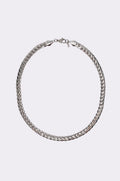 16 INCH MIAMI CHAIN 8MM IN SILVER
