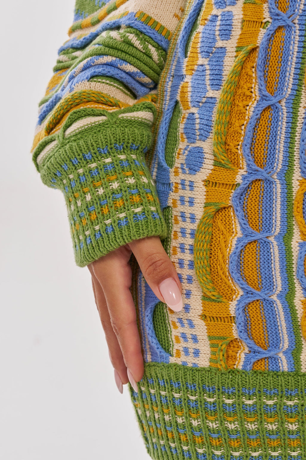 FEELIN COZY V-NECK SWEATER DRESS