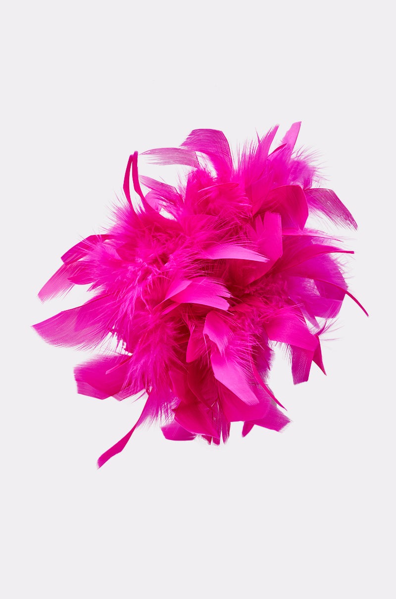 AT BRUNCH FEATHER BROOCH