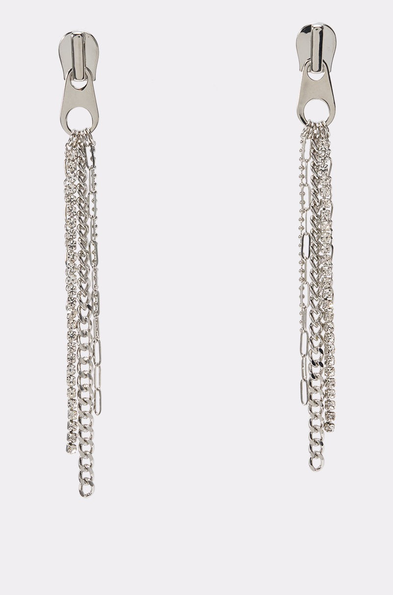 ZIP IT STATEMENT EARRING