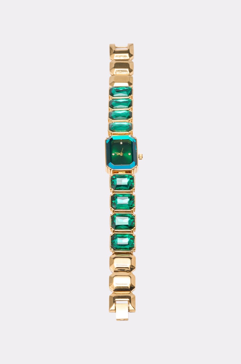 SO GROOVY WATCH IN GREEN