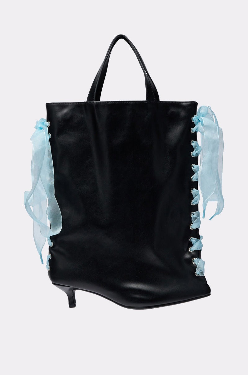 TIE MY SHOE PURSE