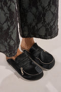 AZALEA WANG LIMERICK BLACK METAL EMBELLISHMENT FLAT