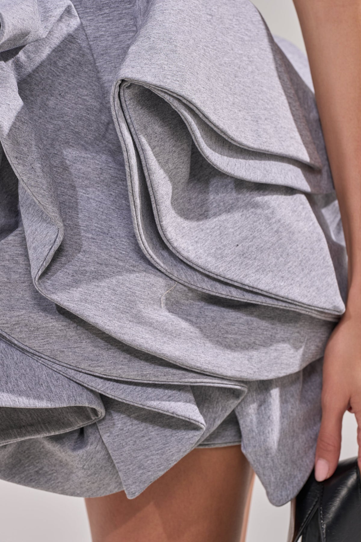 CONCRETE BLOOM MINI DRESS